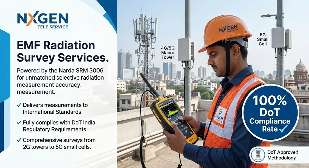Narda SRM 3006 survey equipment