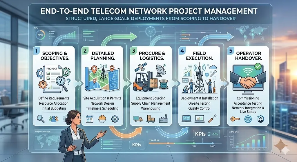 NXGEN TELE SERVICES Project Management